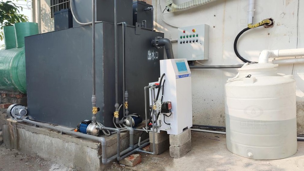 廣西省梧州市石橋鎮(zhèn)中心衛(wèi)生院實驗室污水處理設備安裝調試完成